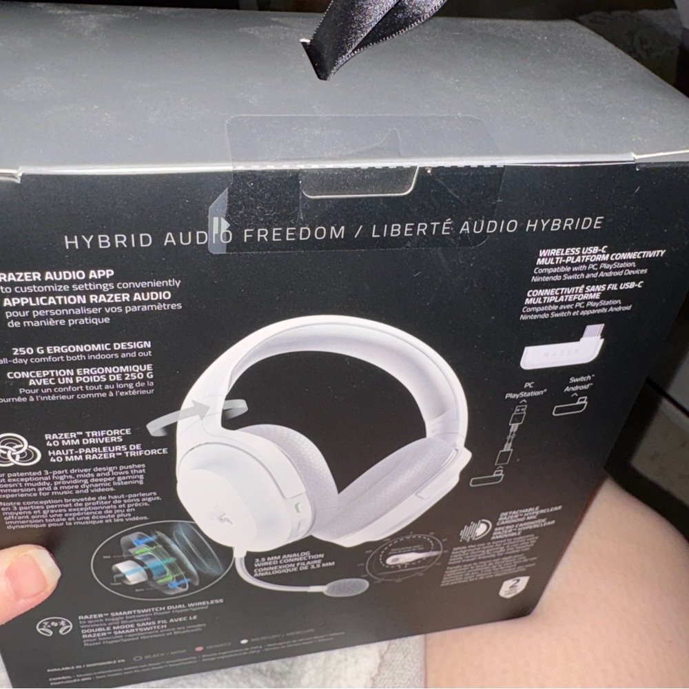 Razer Barracuda X Mercury Edition Wireless Multi-Platform Headset